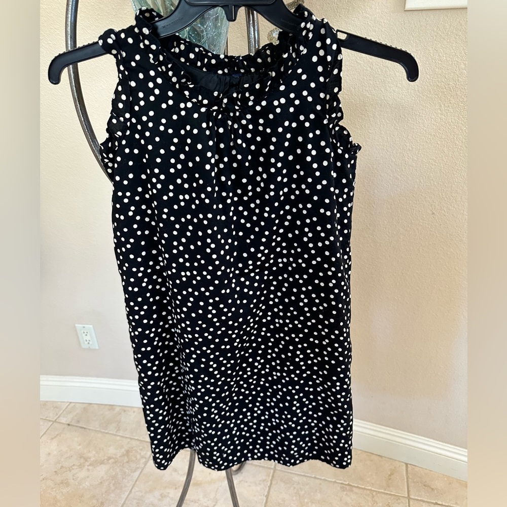 Gap girls polka dot sleeveless sundress